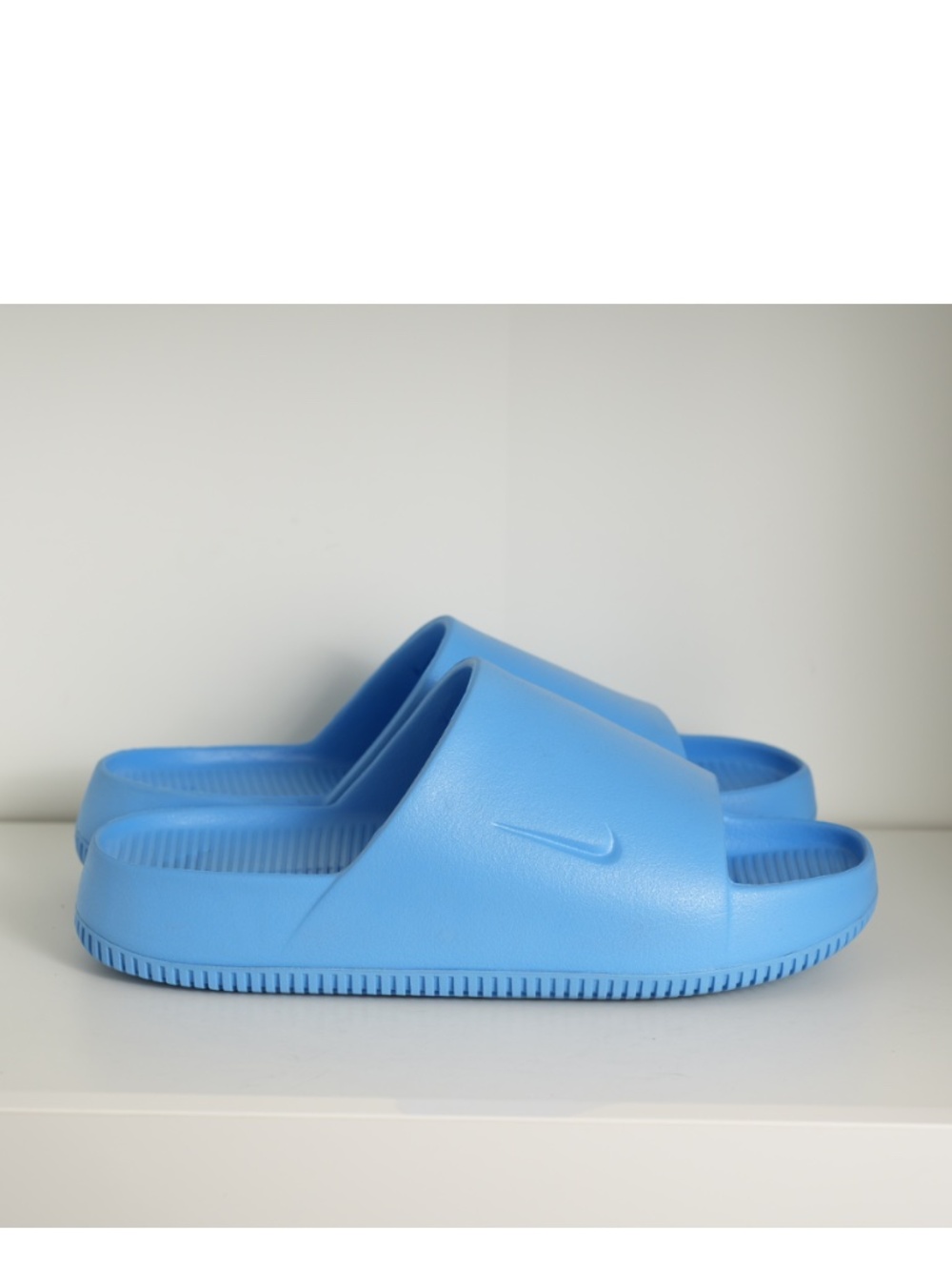Nike Calm University Blue Unisex Water-Friendly Foam Slides Sandals US 10 UK 9